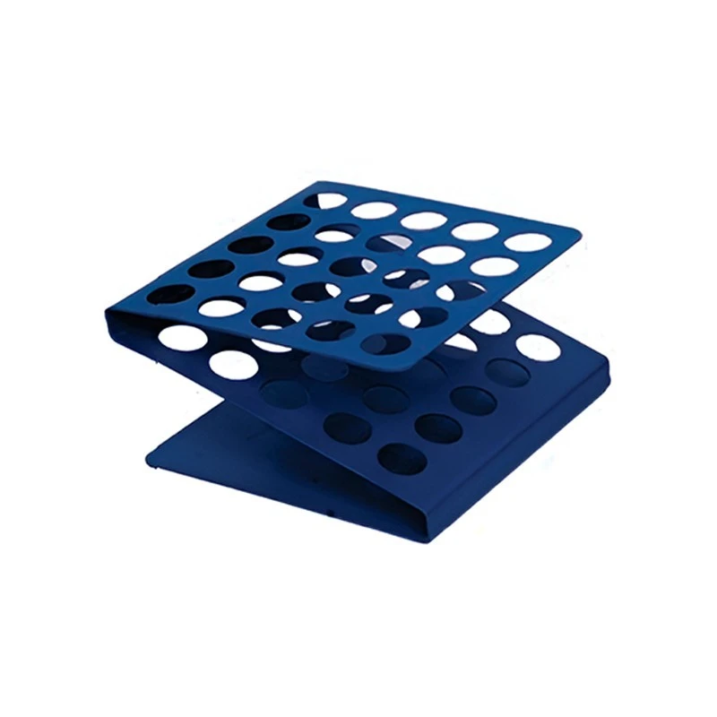 Borosil Z' Shape Test Tube Stand 2S Hole 16mm Tube LATS8888H2S image-1