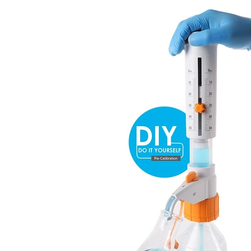  Borosil LabQuest 10-100ml Bottle Top Dispensers Research Model image-3