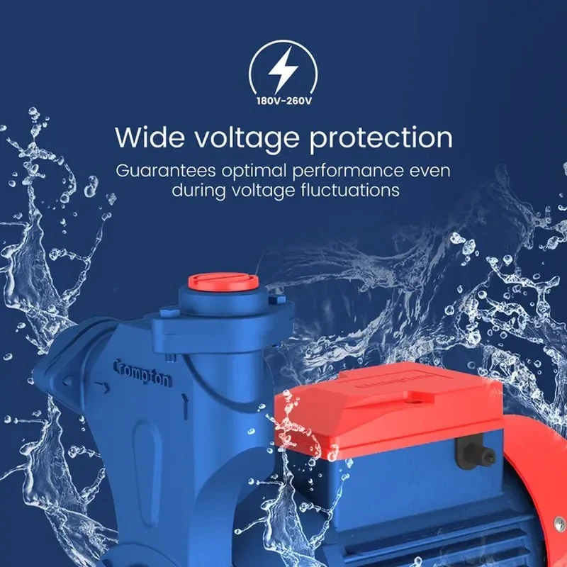 Crompton MASTER PLUS I 1 HP Self Priming Pump Image 4