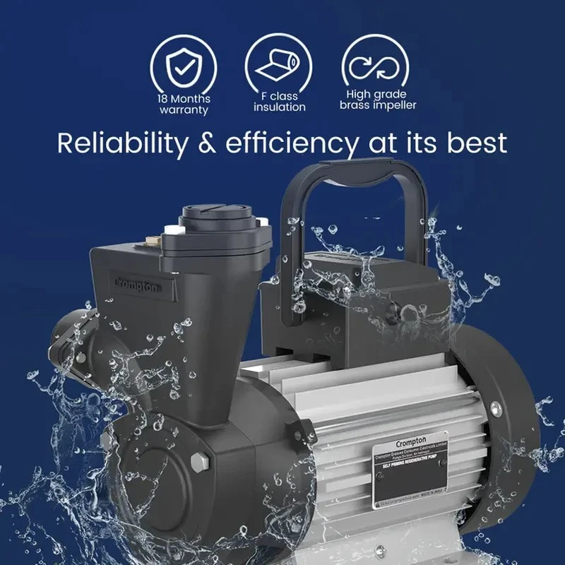  Crompton STAR DURA II 0.5 HP Self Priming Pump Image 4