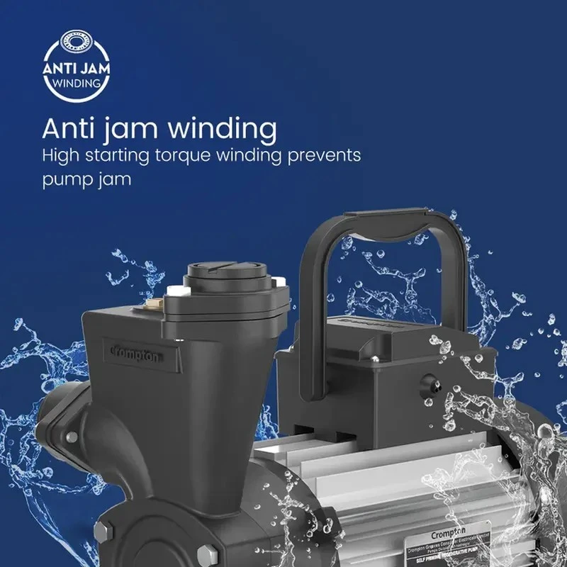  Crompton STAR DURA II 0.5 HP Self Priming Pump Image 5