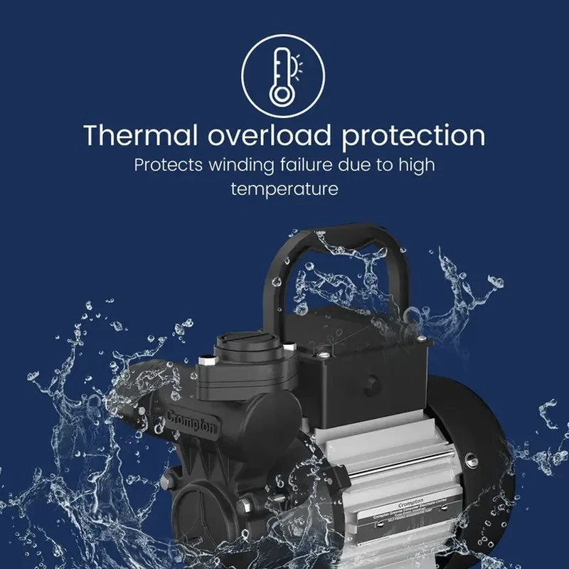  Crompton CHAMP DURA II 0.5 HP Self Priming Pump Image 5