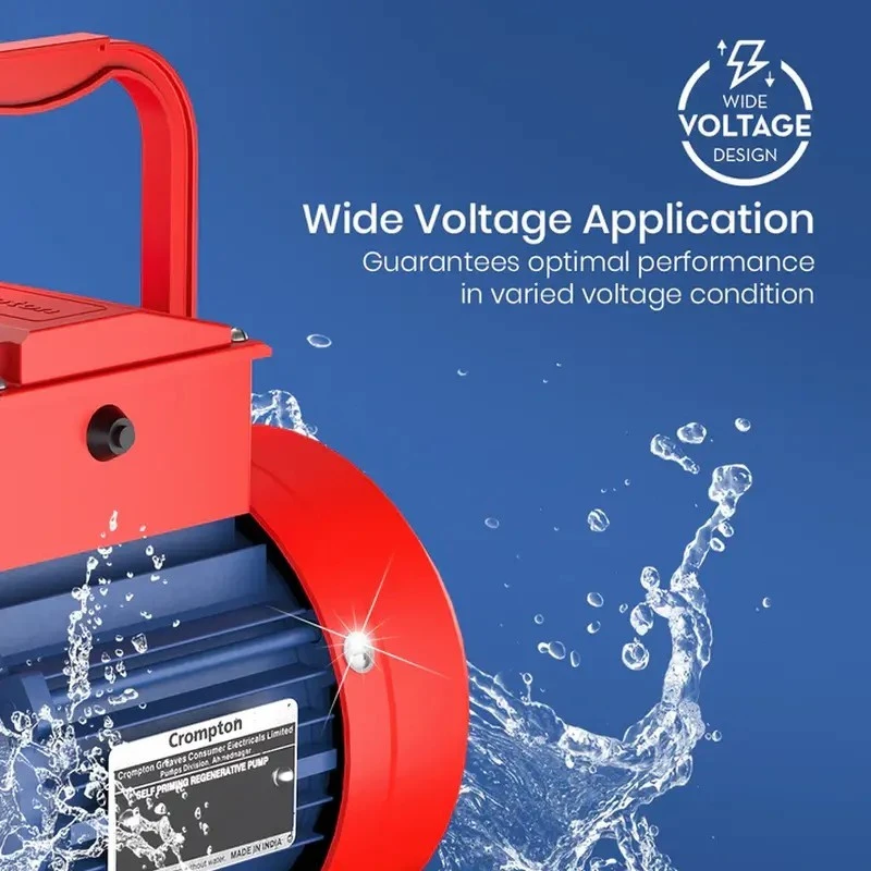  Crompton ULTIMO I 1 HP Self Priming Pump Image 3