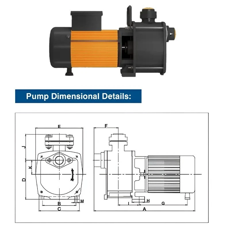  Crompton SWJ100A-36 PLUS 1 HP Domestic Monoblock Pump Image 8
