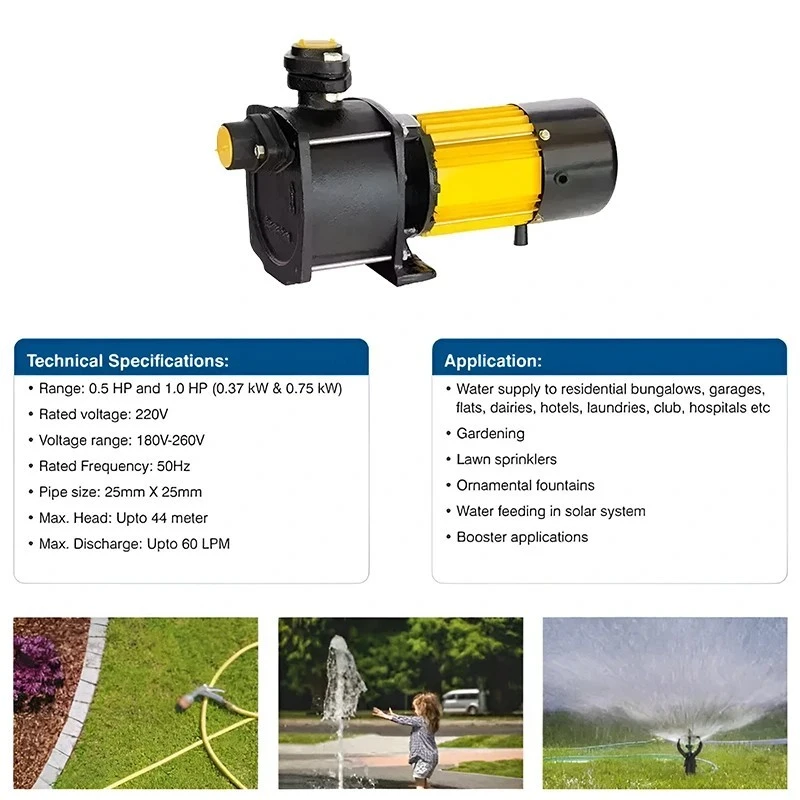  Crompton SWJ1 1 HP Domestic Monoblock Pump Image 4