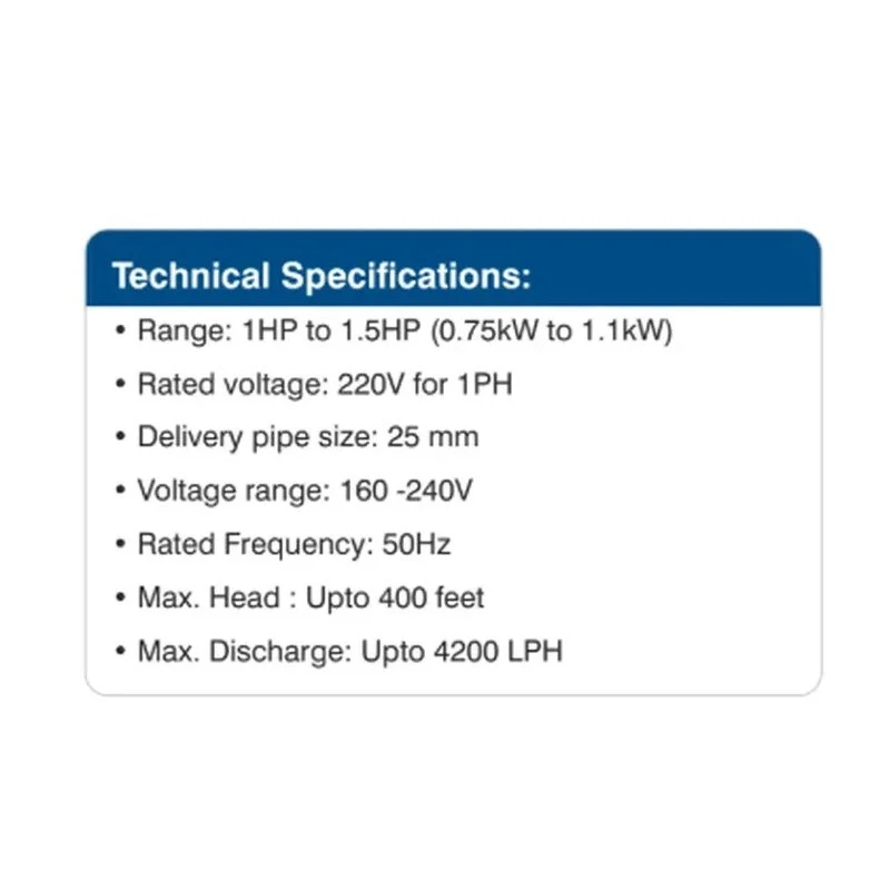  Crompton MCP1-M400 1 HP Compressor Pumpset Image 2