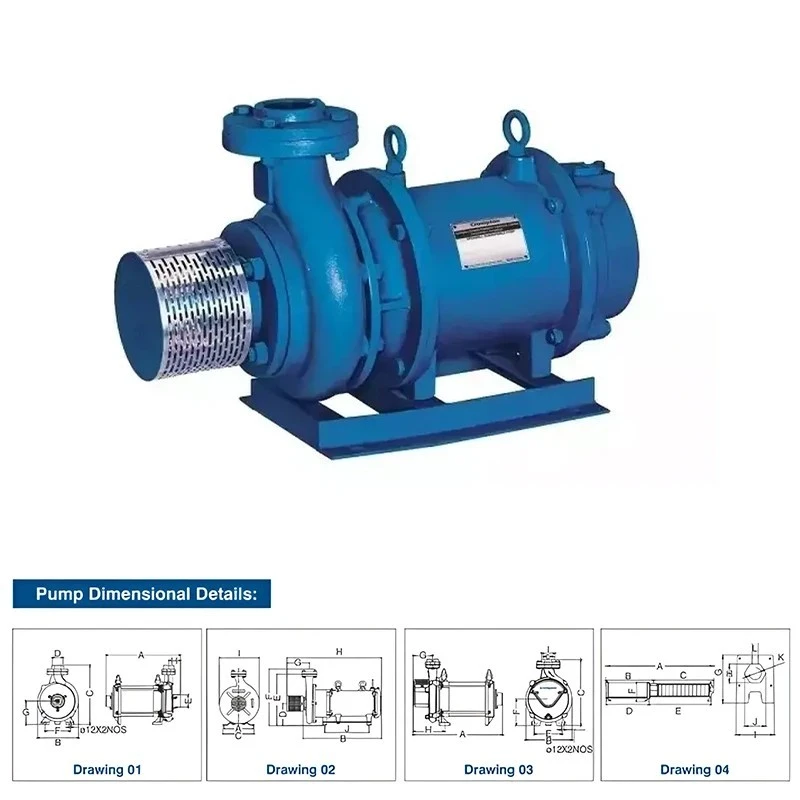  Crompton OWE052(1Ph)Z-21FS** 0.5 HP Openwell Submersible Pump Image 6