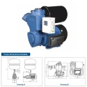  Crompton MSMB3D0.5 0.5 HP Horizontal Multistage Bare Pump  Image 6
