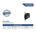  Crompton CIL350-15 0.47 HP Inline Circulating Pumps Image 2