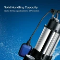  Crompton STPM32-18 3 HP Sewage Submersible Pumps Image 5
