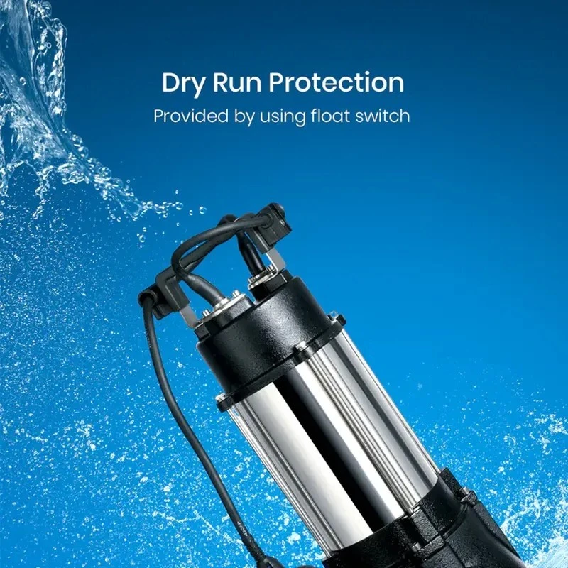  Crompton CCPM12(1PH)-17 1 HP Sewage Submersible Cutter Pumps Image 4