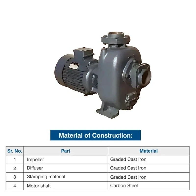  Crompton DWMJ0.52(1PH)-12MS 0.5 HP Dewatering Monoblock Pumps Image 5
