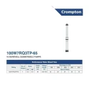  Crompton 100W7RQ3TP-65 3 HP Vertical Openwell Submersible Pump Image 2