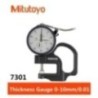MITUTOYO 0-10 Mm Dial Thickness Gauge