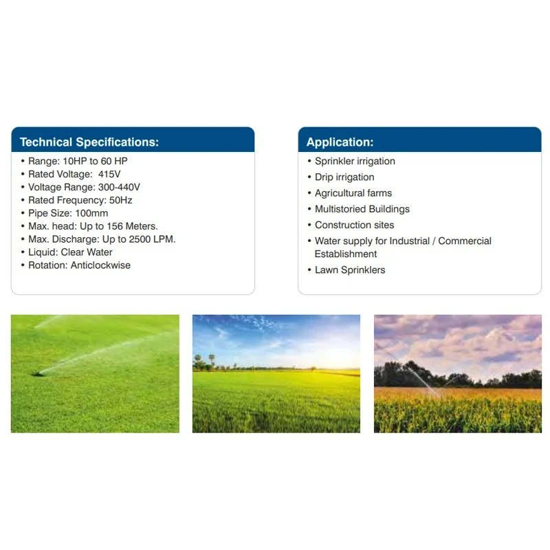  Crompton 8W2K10D-W 10 HP Water Filled Submersible Pumpset Image 3