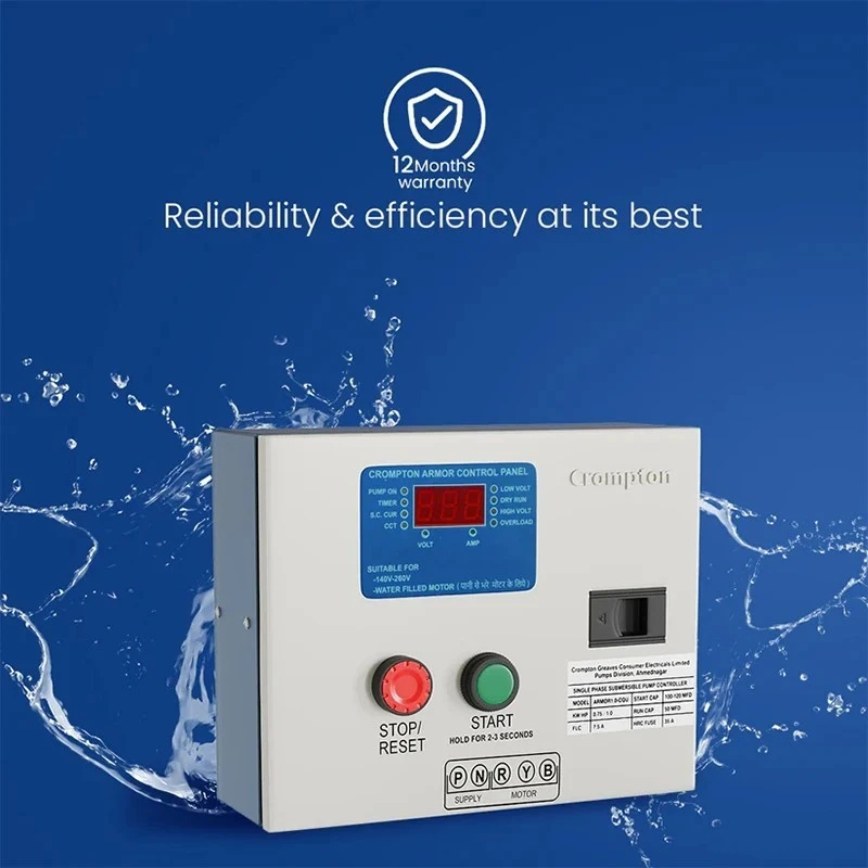 Buy Crompton 0.75 HP NDCP0.75-BQ Digital Control Panel Online