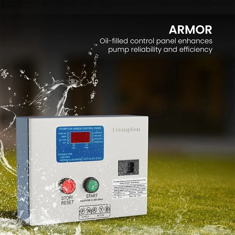 Crompton CDCP2-ET 2 HP Digital Control Panel Image-5