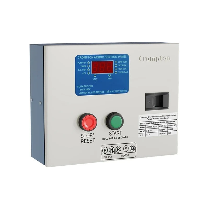  Crompton CP90140SD 7.5 HP Digital Control Panel Image-4
