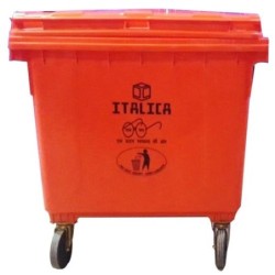 plastic-orange-wheeled-italica-dustbin-10602