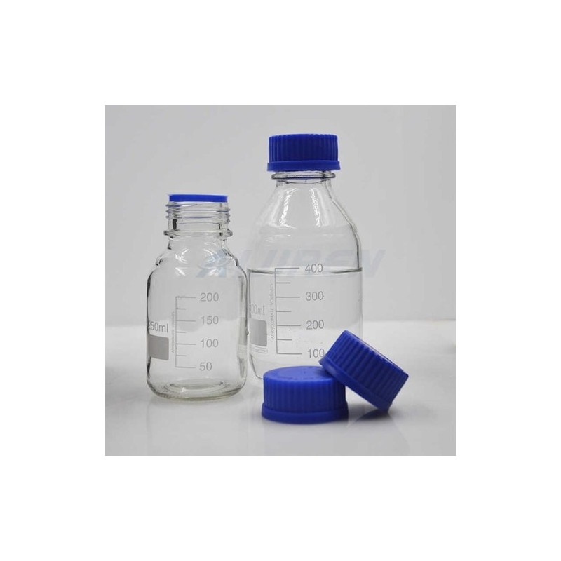 reagent-bottle-wide-mouth-with-polypropylene-blue-screw-cap-and-pouring-ring-repeatedly-autoclaveable-graduated-10654