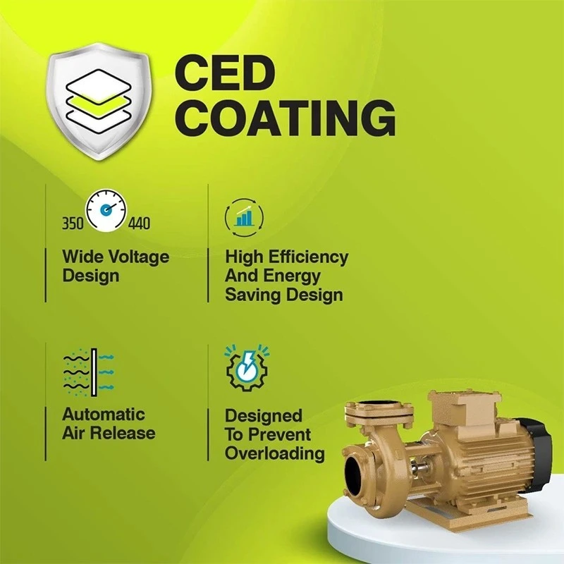  Kirloskar 2 HP KDI-216 EE5 CII Monoblock Pump Image-3