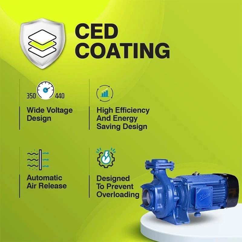  Kirloskar 2 HP KDI-225++ SSI Special Monoblock Pump Image-3