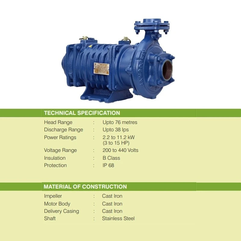  Kirloskar 10 HP KOS-1040+ Openwell Submersible Pump Image-7