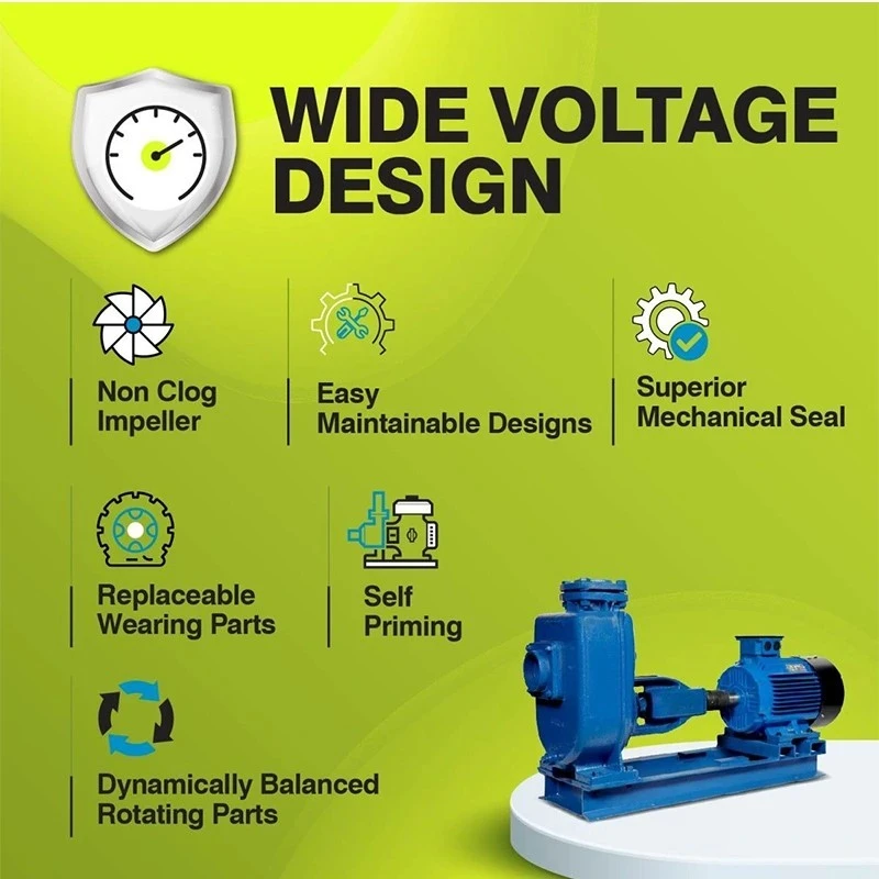  Kirloskar 22 HP SP-6LA Self Priming Engine Coupled Image-3