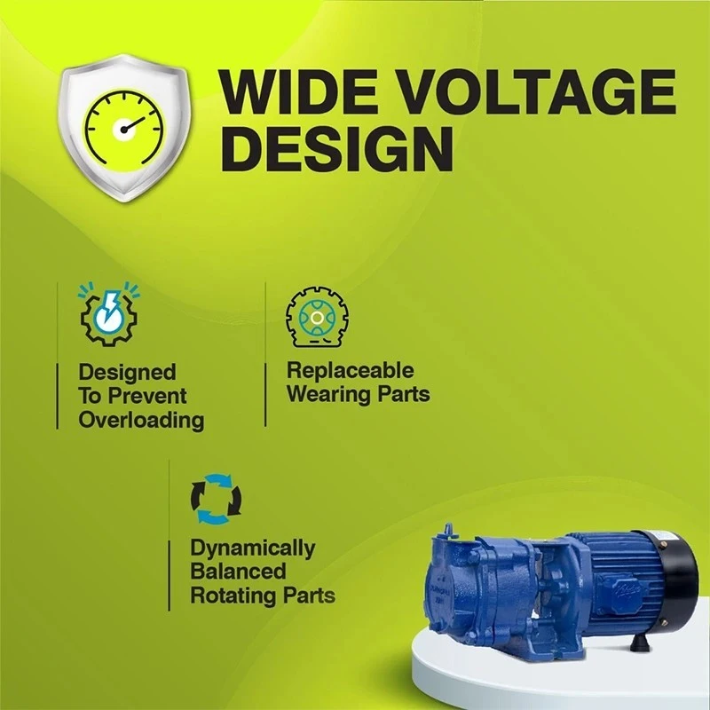  Kirloskar 1 HP KV-20 Vacuum Pump Image-3