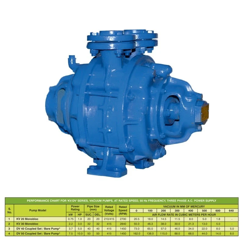  Kirloskar 10 HP DV-50 Bare Shaft Vacuum Pump Image-6