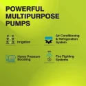  Kirloskar 3 HP KVM-2170 Vertical Pump Image-4