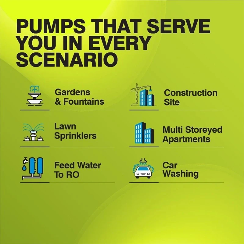  Kirloskar 1 HP Mini-40C 1P Self Priming Pump Image-5