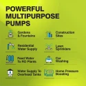  Kirloskar 1 HP Jalraaj 1 Ultra Self Priming Pump Image-5