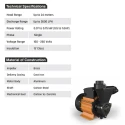  Kirloskar 1 HP Mini Anisa-I Self Priming Pump Image-5