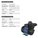  Kirloskar 1 HP Mini Annika-I Self Priming Pump Image-5