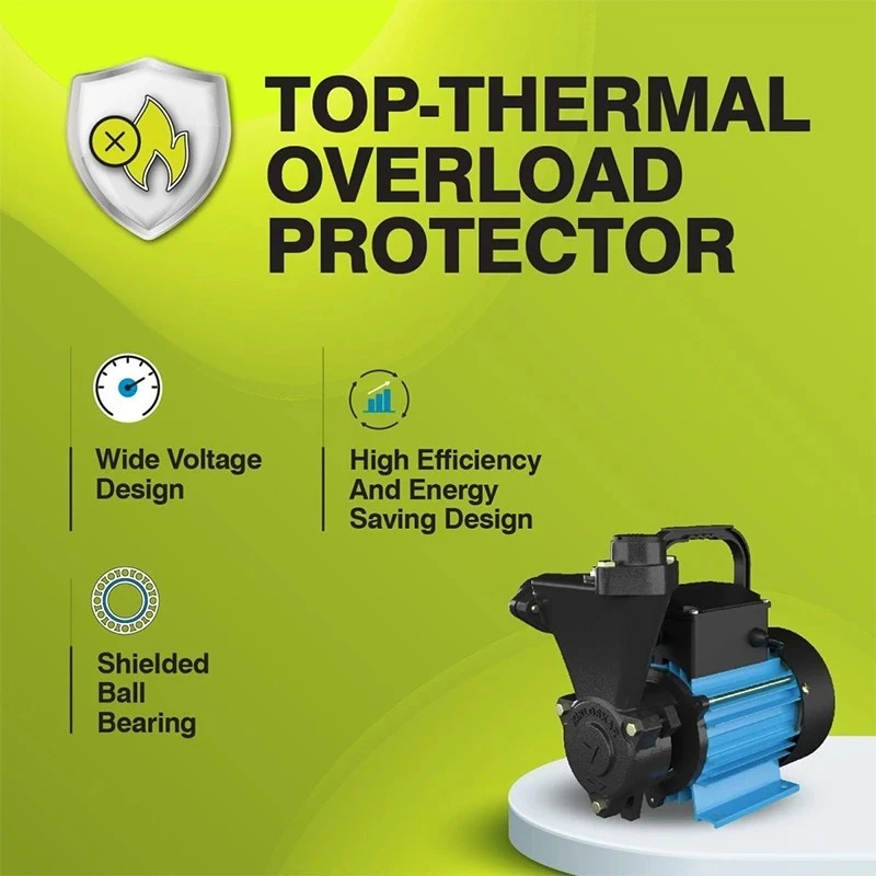  Kirloskar 0.5 HP JALSENA ll Gold Self Priming Pump Image-4