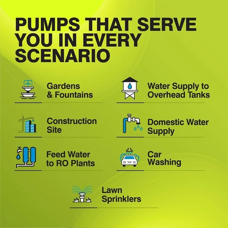  Kirloskar 0.5 HP KBL MINI JALHASTI II Gold Self Priming Pump Image-5