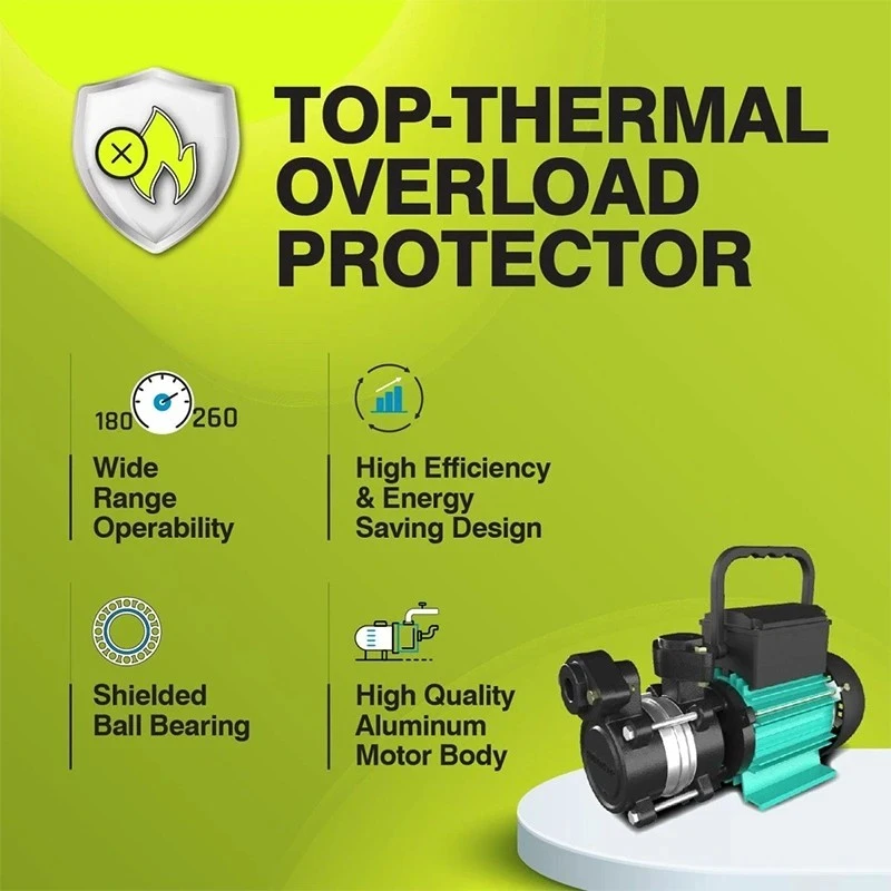  Kirloskar 0.5 HP KBL AQUA KNIGHT- 50 BRONZE Monoblock Pump Image-3