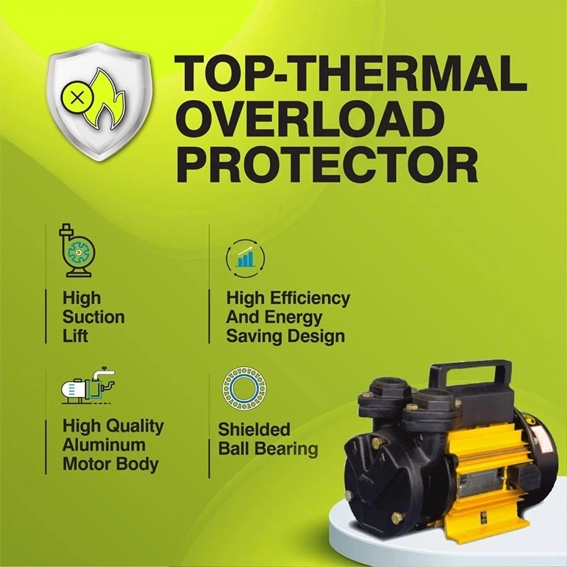  Kirloskar 0.5 HP V-FLOW Monoblock Pump Image-3