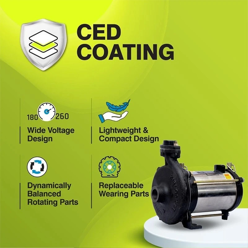  Kirloskar 0.5 HP KOSi-0520 NII Openwell Submersible Pump Image-3