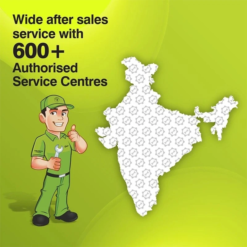  Kirloskar 1 HP KOSi-123 CII Openwell Submersible Pump Image-5