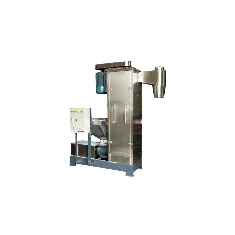 automatic-vertical-plastic-pet-flakes-centrifugal-dewatering-machine