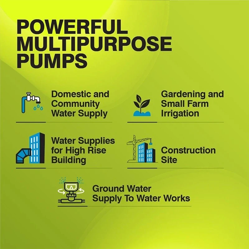  Kirloskar 1.5 HP KS3B-1522-CP Water Submersible Pumpset Image-4