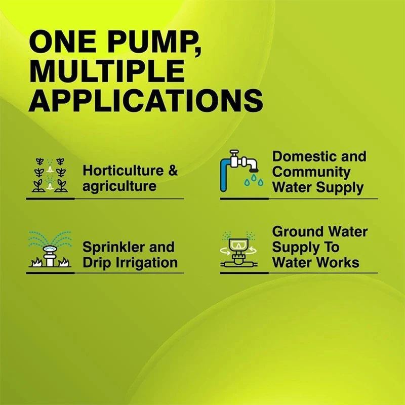  Kirloskar 6 HP KS6 180-0614 SSI Borewell Submersible Pumpsets Image-3