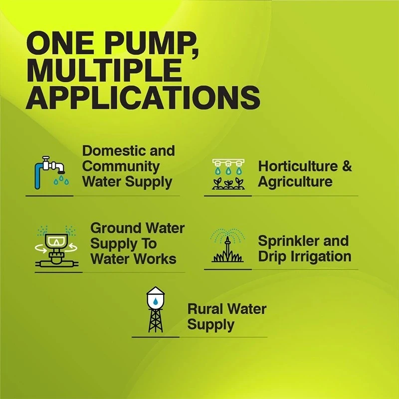  Kirloskar 35 HP KS8E-3510-8 Water Submersible Pumpset Image-3