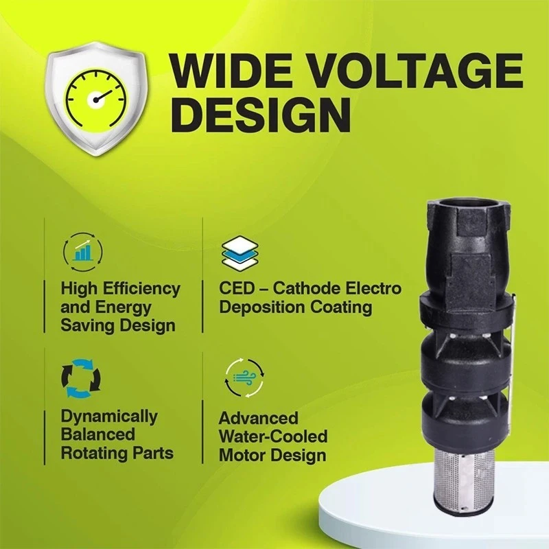  Kirloskar 30 HP KS8P-3005-8 Water Submersible Pumpset Image-4