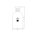  Borosil 1250-B.O.D. Bottle With Interchangeable Stopper image-3