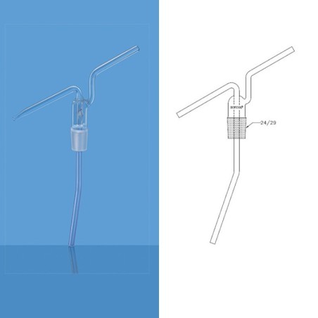 Borosil 1661-Stopper for Glass Wash Bottle image-1