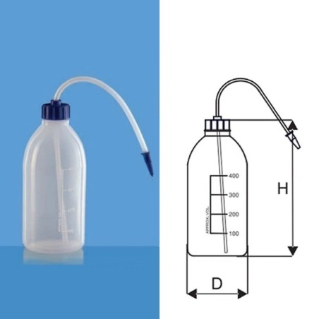Borosil 166P-Squeeze Type LDPE Plastic Wash Bottles image-1