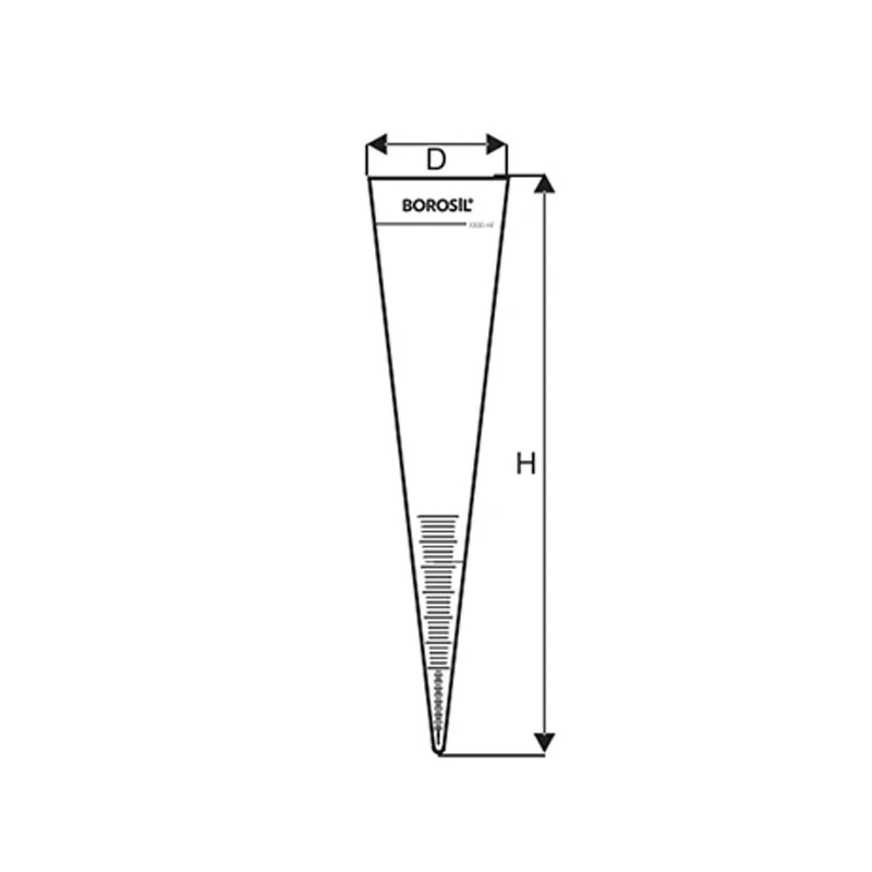  Borosil 2180-Imhoff Cone Blunt Tip image-3